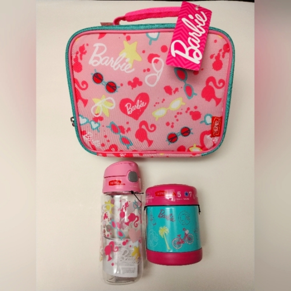 BARBIE : THE MOVIE LUNCHBOX & THERMOS ACCESSORIES